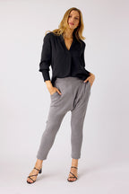 Grey Woolly Droppie - FINAL SALE