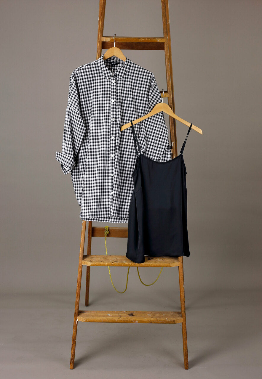 Black and White Blake Shirt - SALE