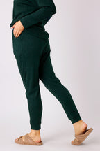 Teal Cable Woolly Lounge Pant - FINAL SALE