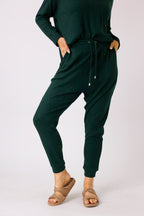 Teal Cable Woolly Lounge Pant - FINAL SALE