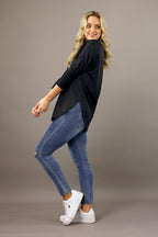 Black Seta Combo Top - SALE