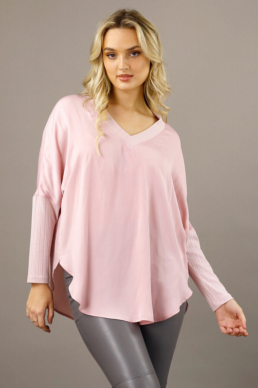Pink Seta Combo Top - SALE