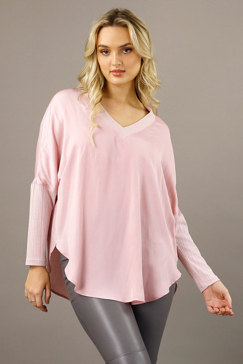 Pink Seta Combo Top - SALE