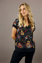 Black Bridle Polo Vest - SALE