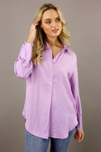 Lilac Seta Darling Shirt - SALE