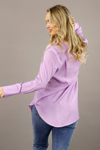 Lilac Seta Darling Shirt - SALE