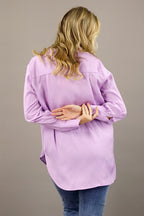Lilac Seta Darling Shirt - SALE