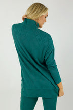 Teal Textured Valentina Jumper - FINAL SALE