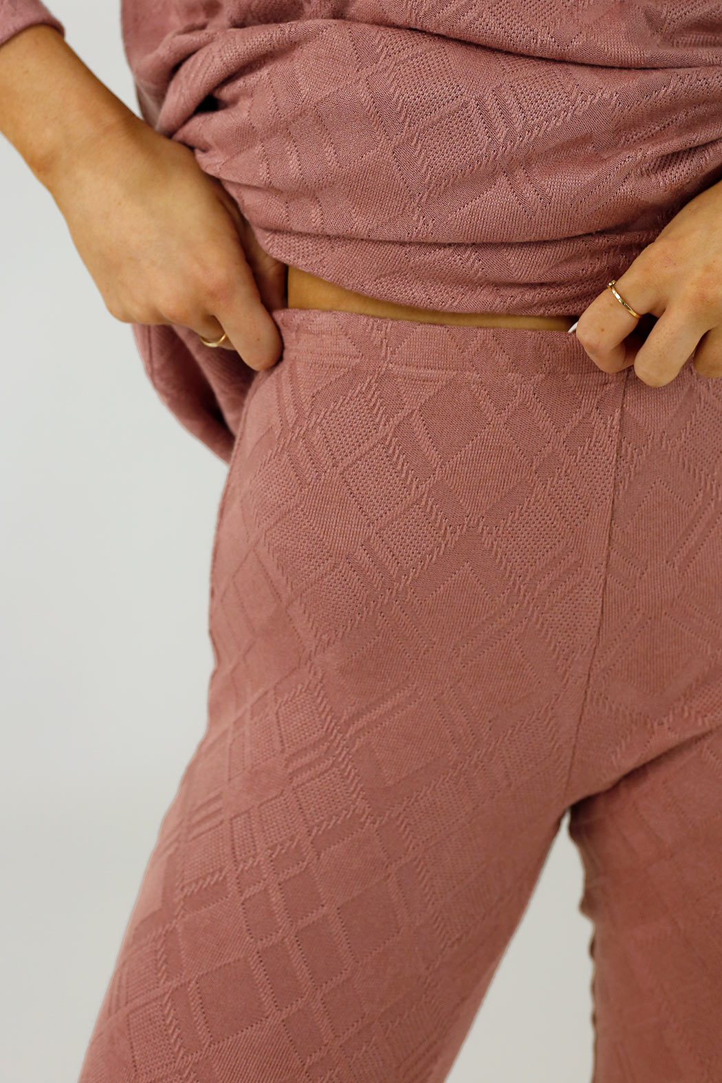 Rose Woolly Leggings - FINAL SALE