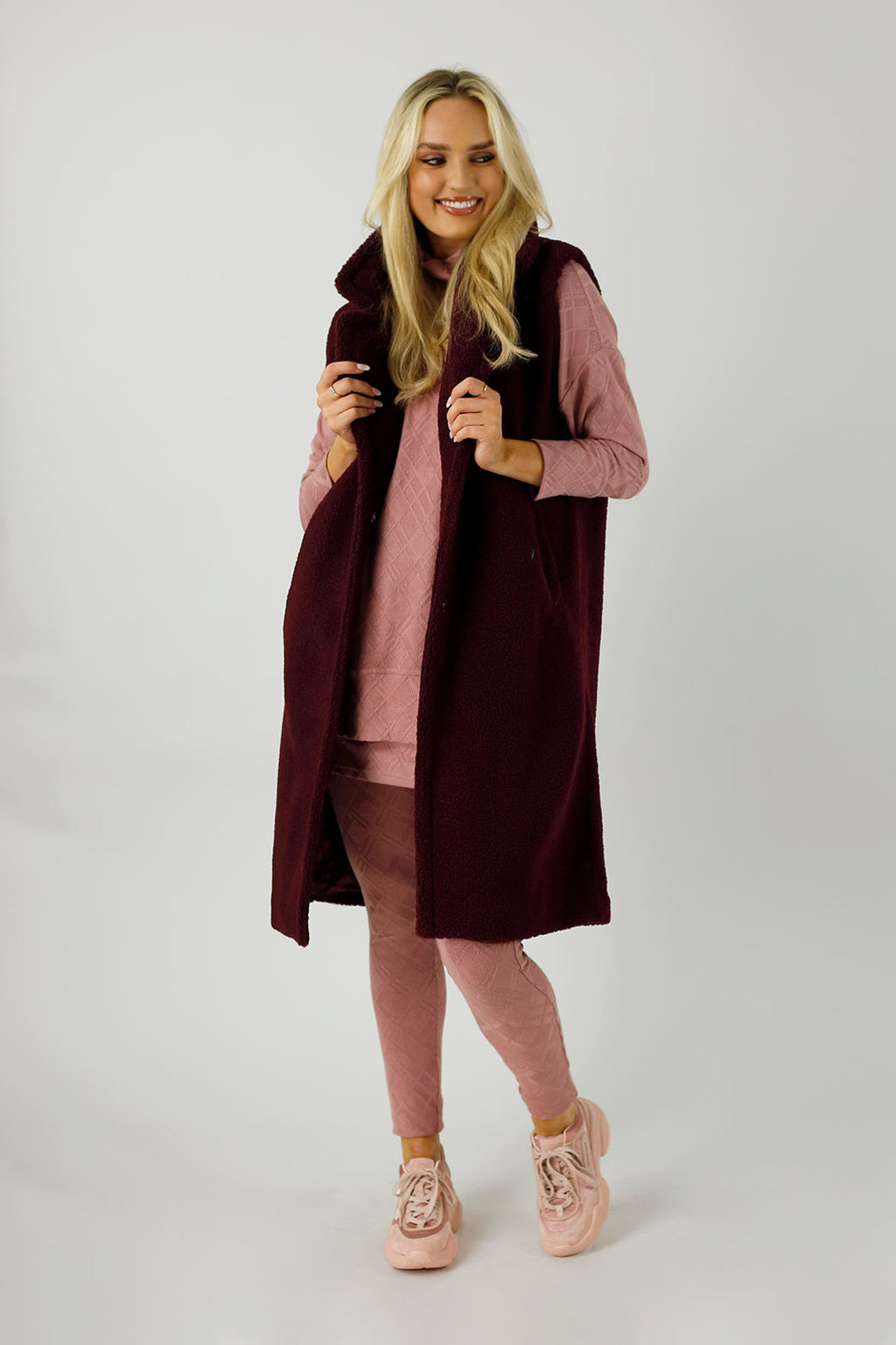 Rose Woolly Leggings - FINAL SALE