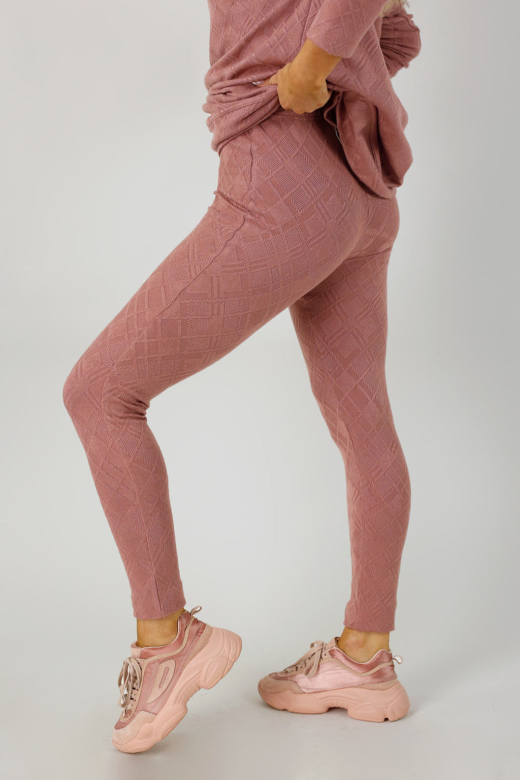 Rose Woolly Leggings - FINAL SALE