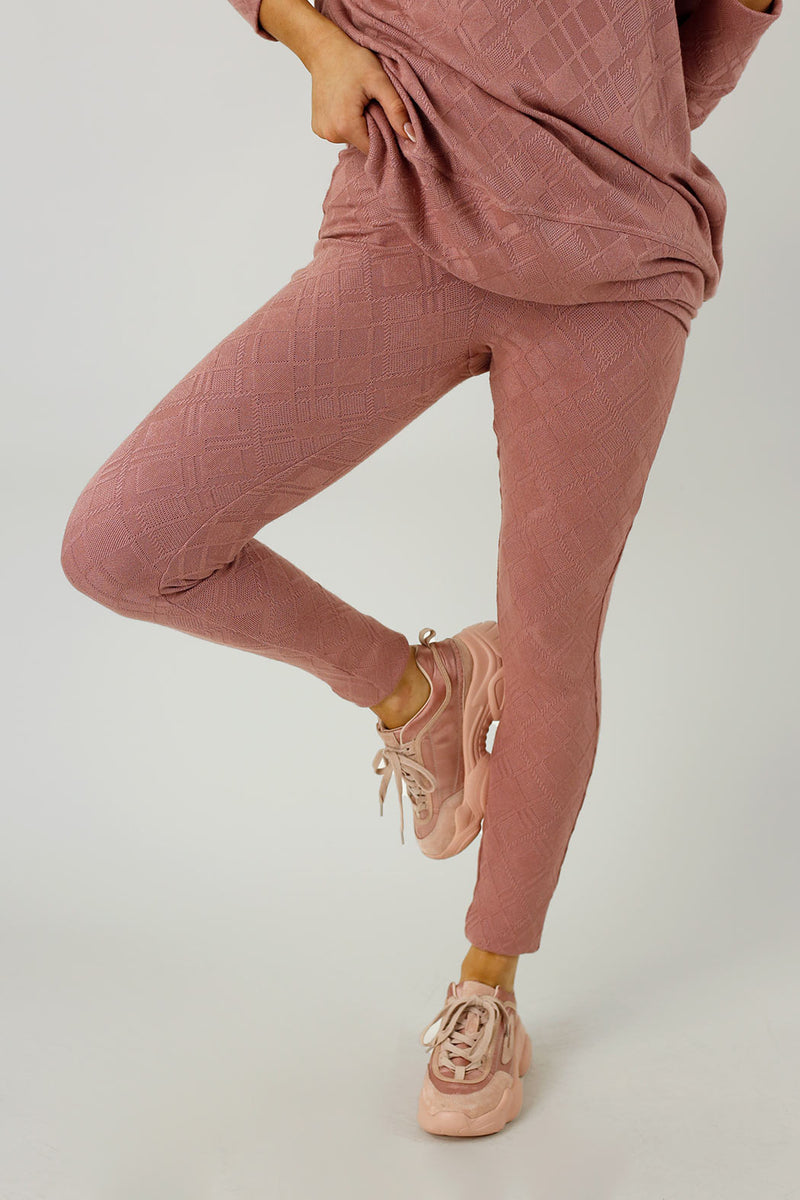 Rose Woolly Leggings - FINAL SALE