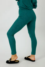 Teal Woolly Leggings - FINAL SALE