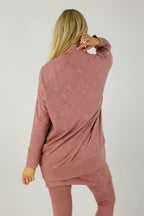 Rose Textured Valentina Jumper- FINAL SALE