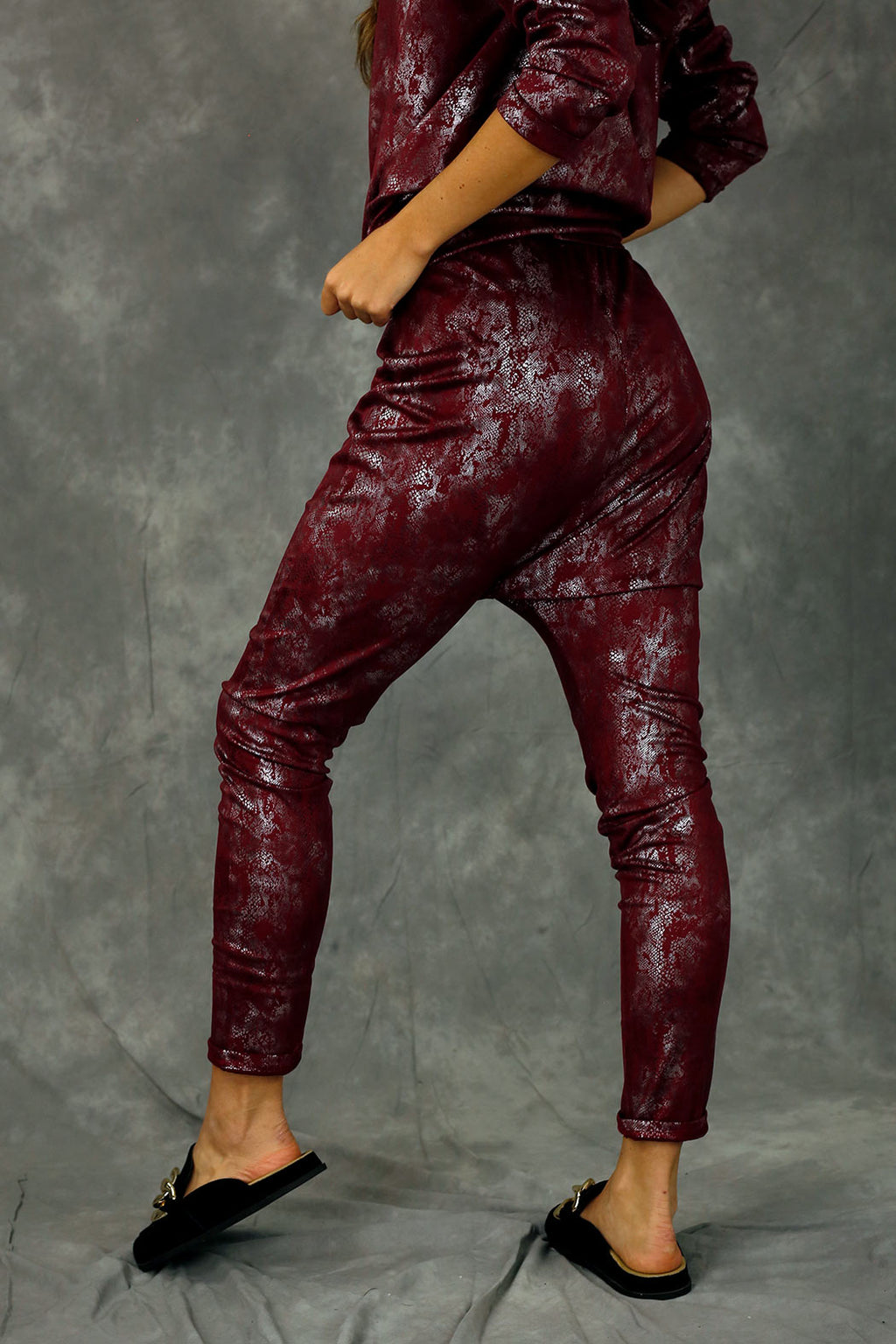 Red Slouch Pants - FINAL SALE