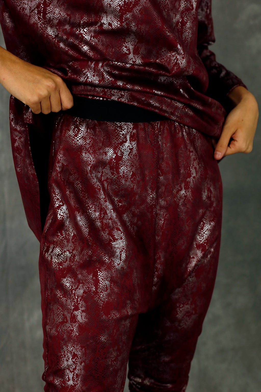 Red Slouch Pants - FINAL SALE