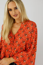 Orange Amilia Shirt