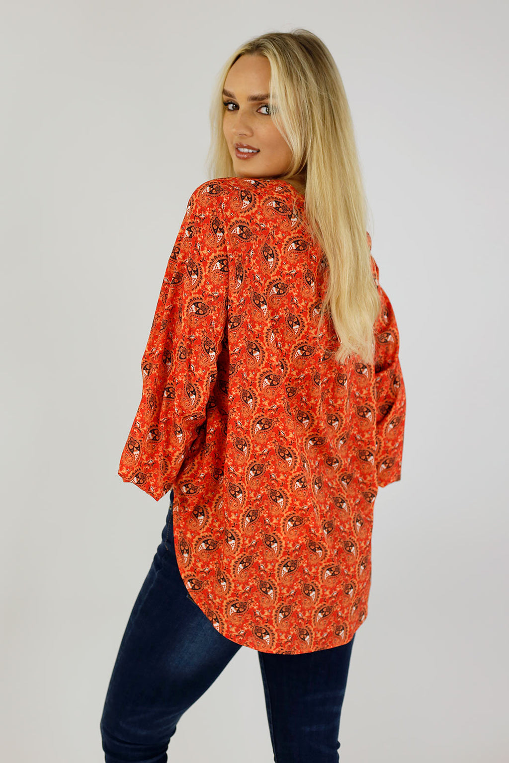 Orange Amilia Shirt