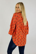 Orange Amilia Shirt