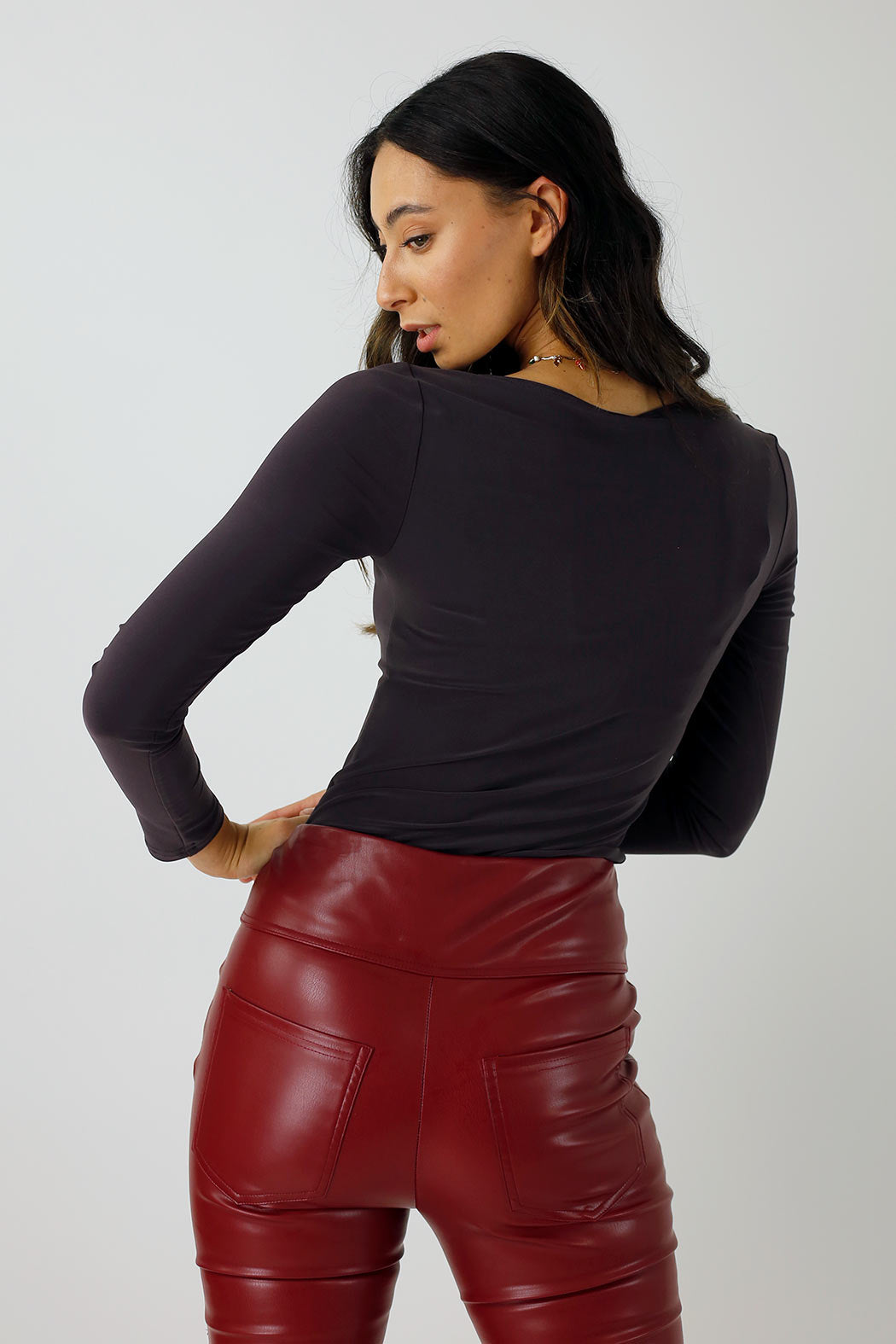 Plum Superior Jersey Under Top - SALE