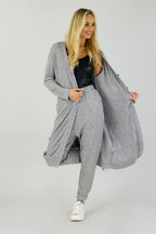 Grey Luxury Sleek Cardi - FINAL SALE