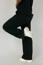Black Cosy Culotte - FINAL SALE