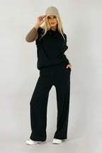 Black Cosy Culotte - FINAL SALE