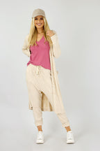 Pink Lush V Neck Top - FINAL SALE