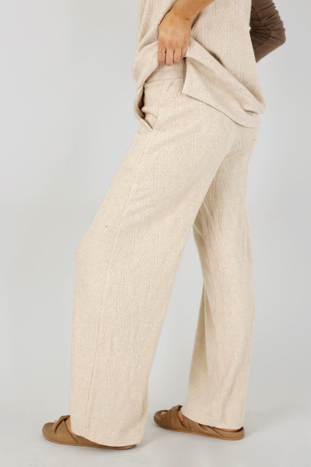 Oatmeal Cosy Culotte - FINAL SALE