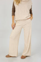 Oatmeal Cosy Culotte - FINAL SALE