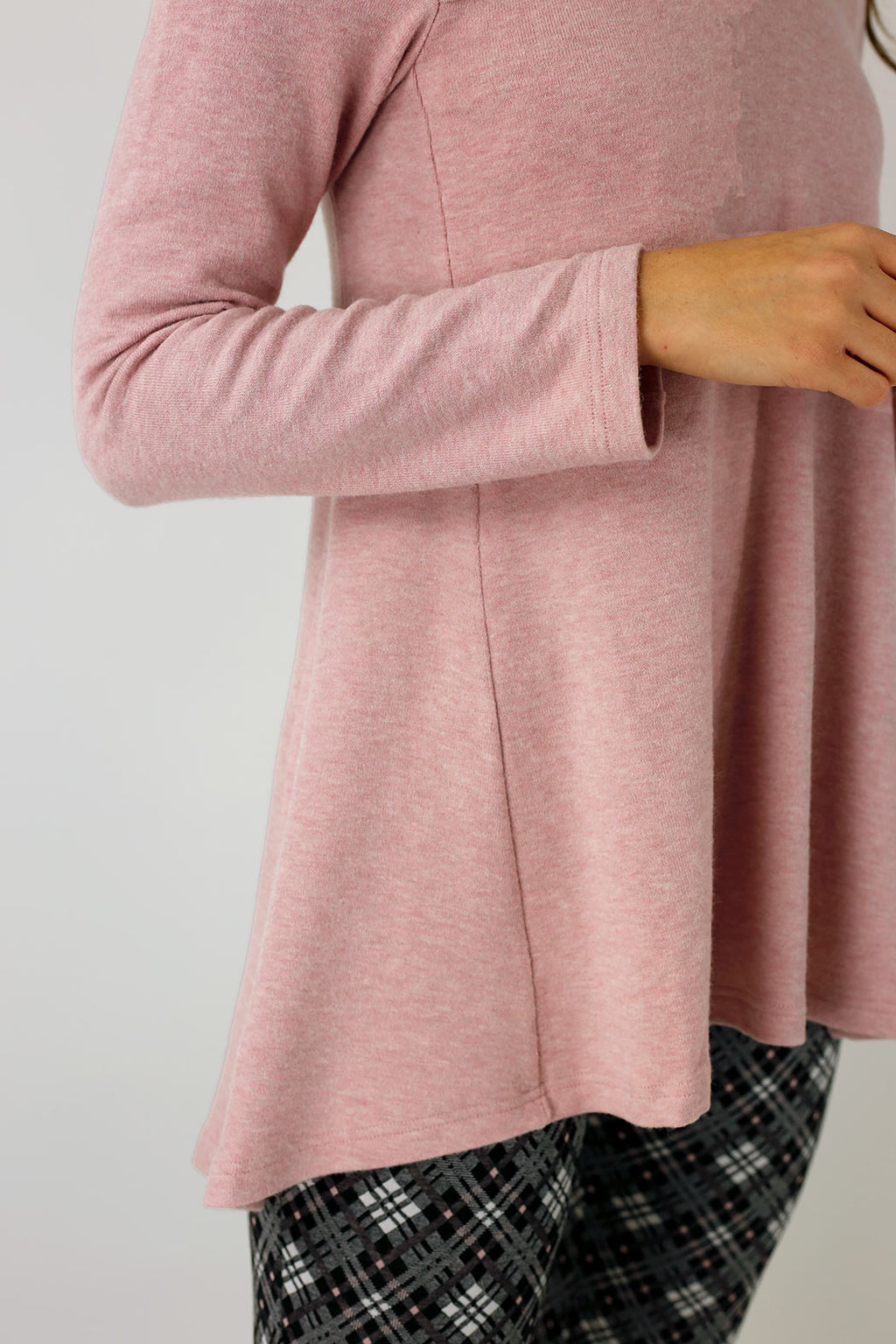 Pink Keyhole Swing Top - FINAL SALE