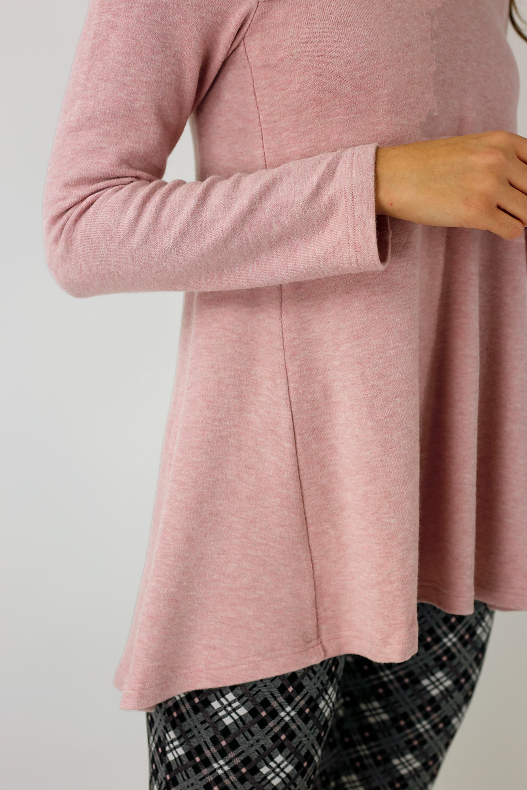 Pink Keyhole Swing Top - FINAL SALE
