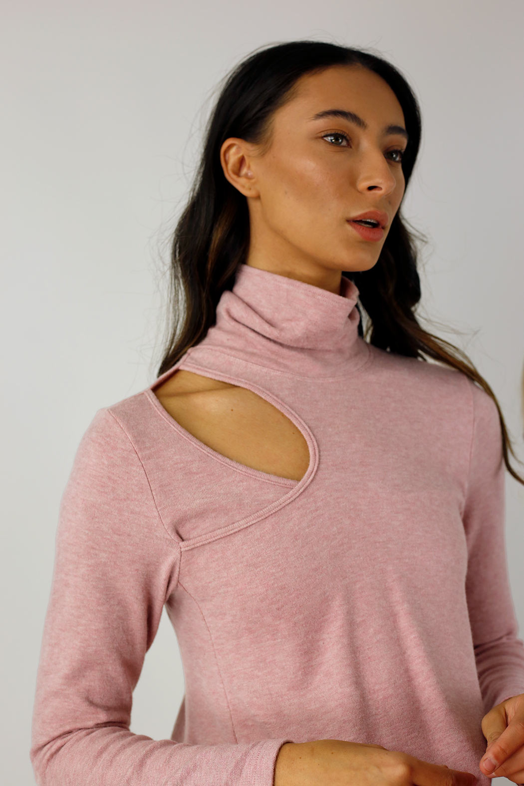 Pink Keyhole Swing Top - FINAL SALE
