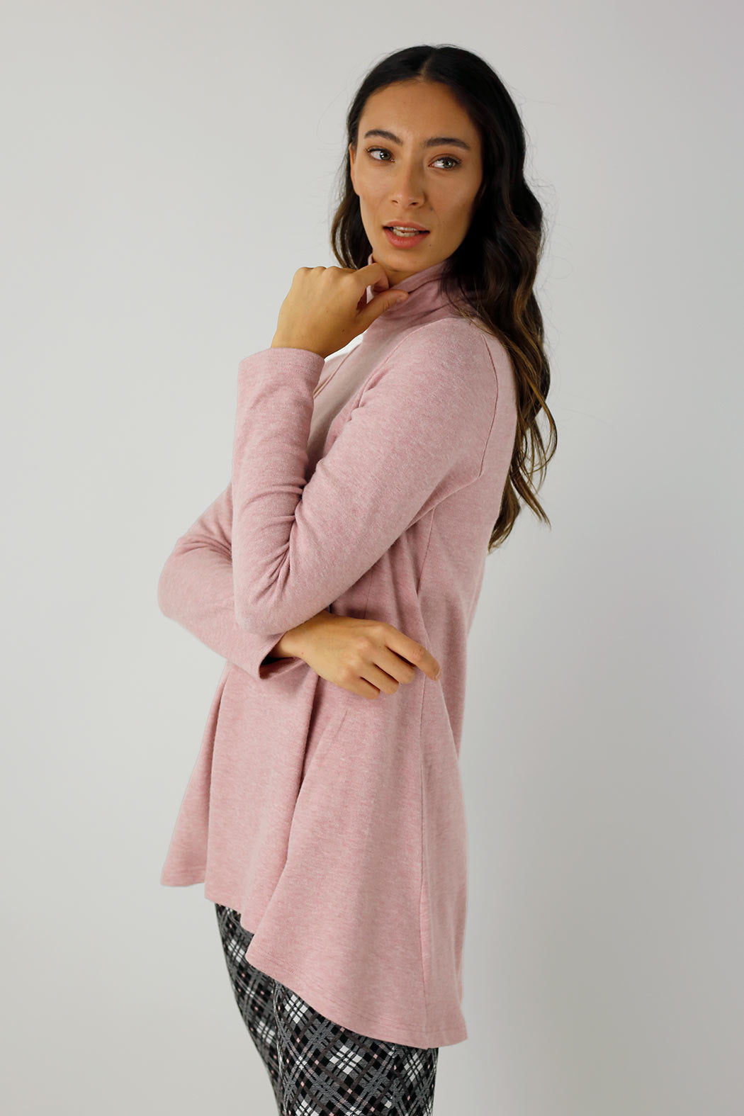 Pink Keyhole Swing Top - FINAL SALE