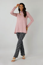 Pink Keyhole Swing Top - FINAL SALE