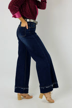Dark Denim Wide Leg Jean - FINAL SALE