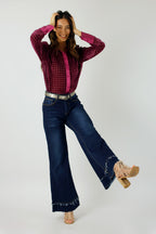 Dark Denim Wide Leg Jean - FINAL SALE