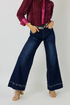 Dark Denim Wide Leg Jean - FINAL SALE