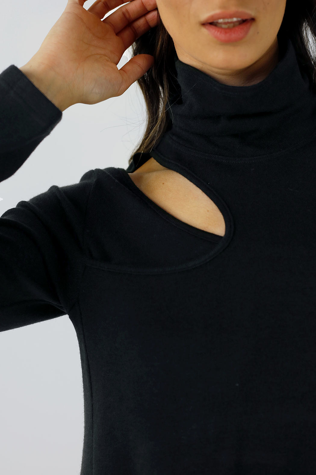 Black Keyhole Swing Top - SALE