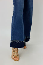 Mid Denim Wide Leg Jean - FINAL SALE
