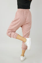 Pink Cable Lounge Pant - SALE