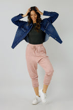 Pink Cable Lounge Pant - SALE