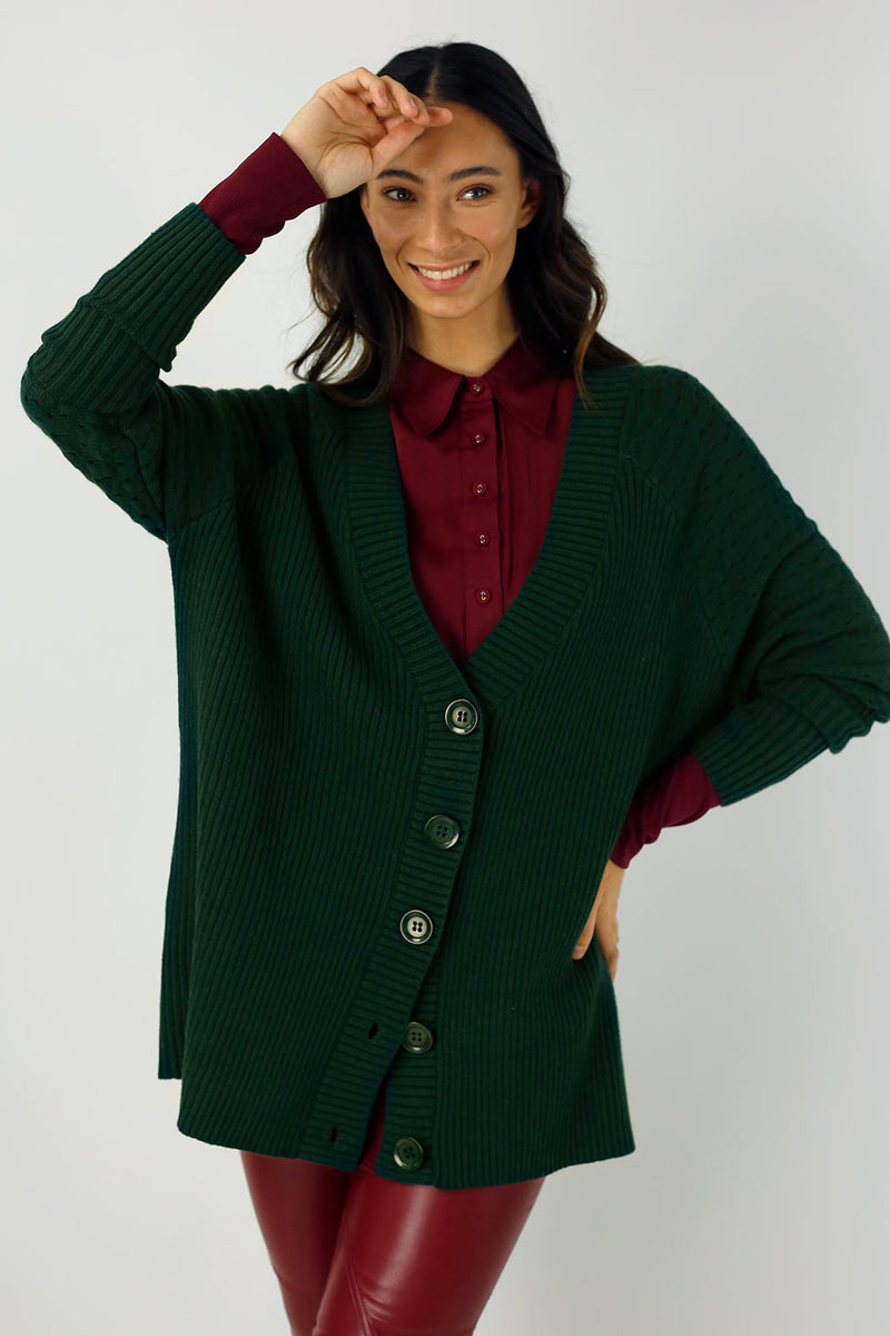 Forest Slouch Cardi - SALE