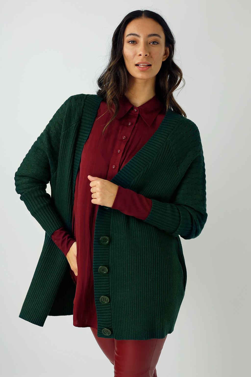 Forest Slouch Cardi - SALE