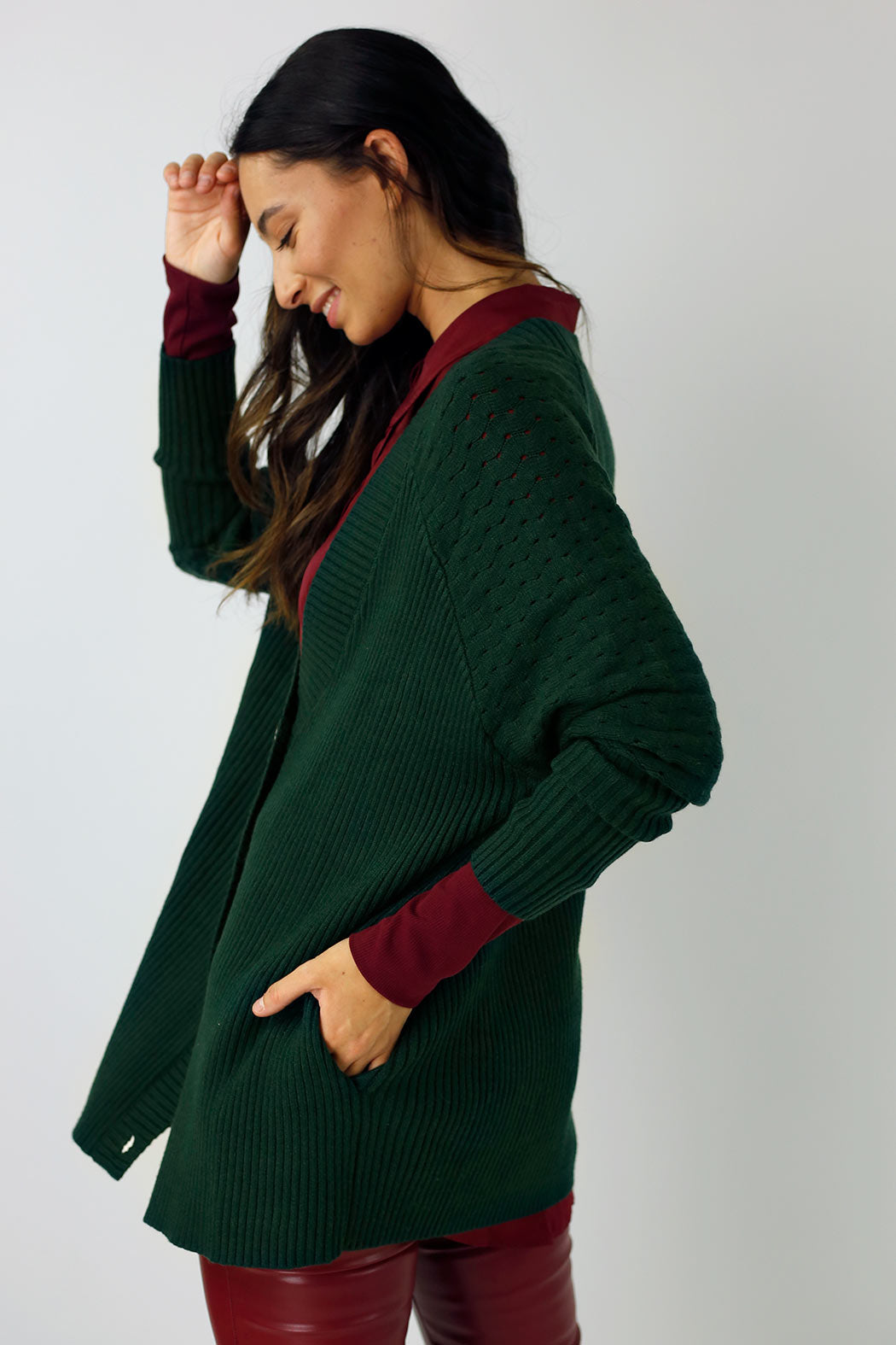 Forest Slouch Cardi - SALE