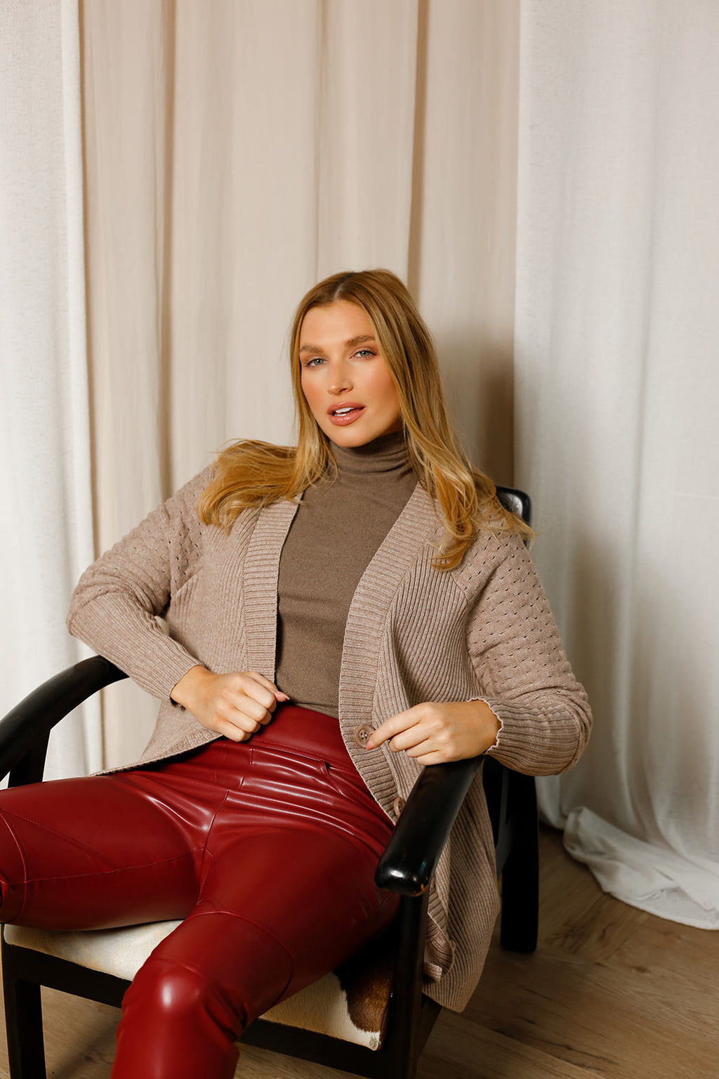 Mushroom Slouch Cardi - FINALE SALE