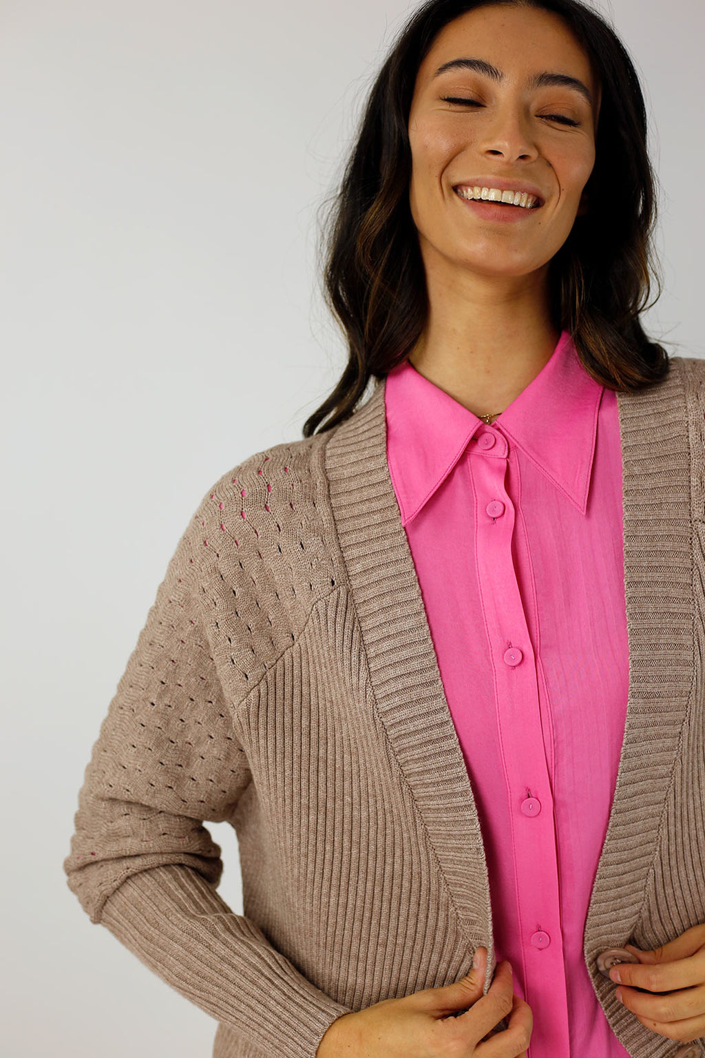 Mushroom Slouch Cardi - FINALE SALE