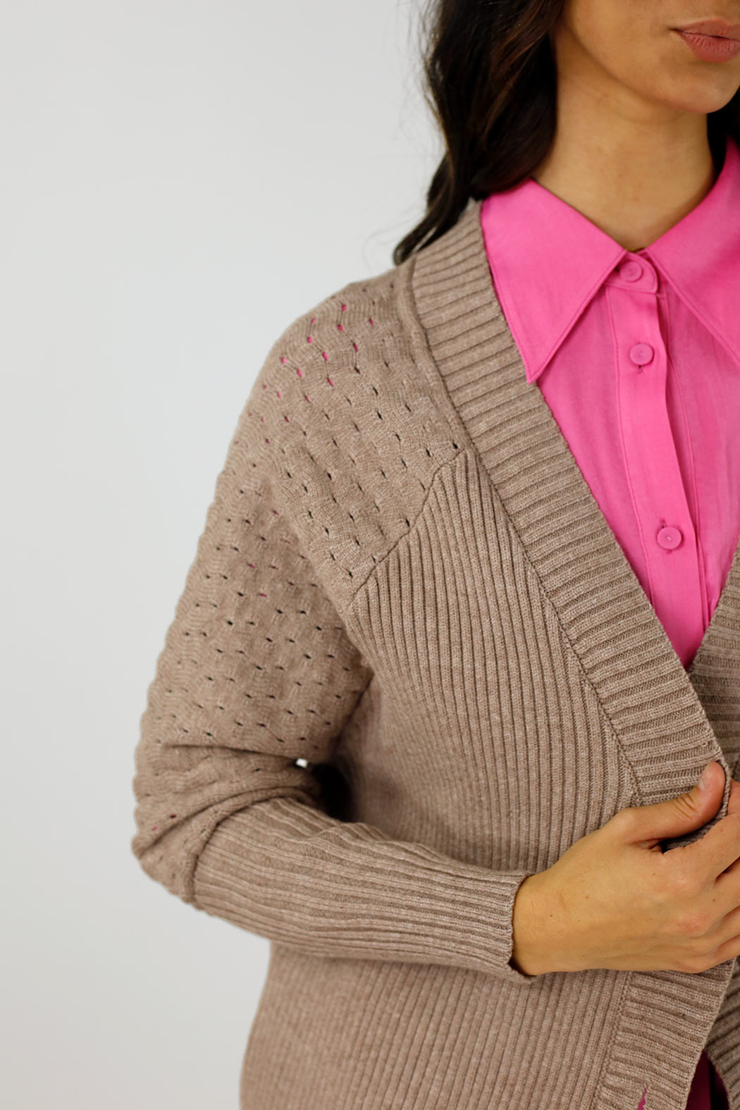 Mushroom Slouch Cardi - FINALE SALE
