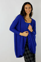 Cobalt Cable Cardi - FINAL SALE