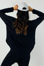Black Diamond Woolly Vee Jumper - SALE